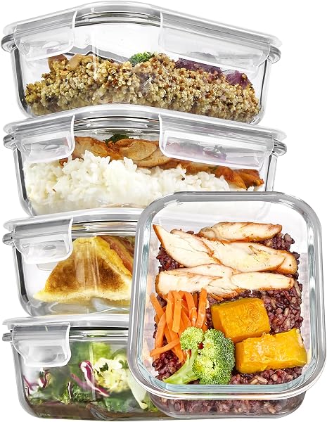 Glass Meal Prep Container